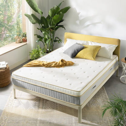 LAGOM Green Tea Cloud Top Hybrid Mattress, Made in USA : 10
