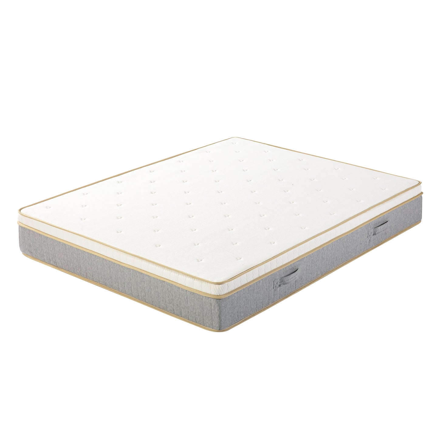 LAGOM Green Tea Cloud Top Hybrid Mattress, Made in USA : 10