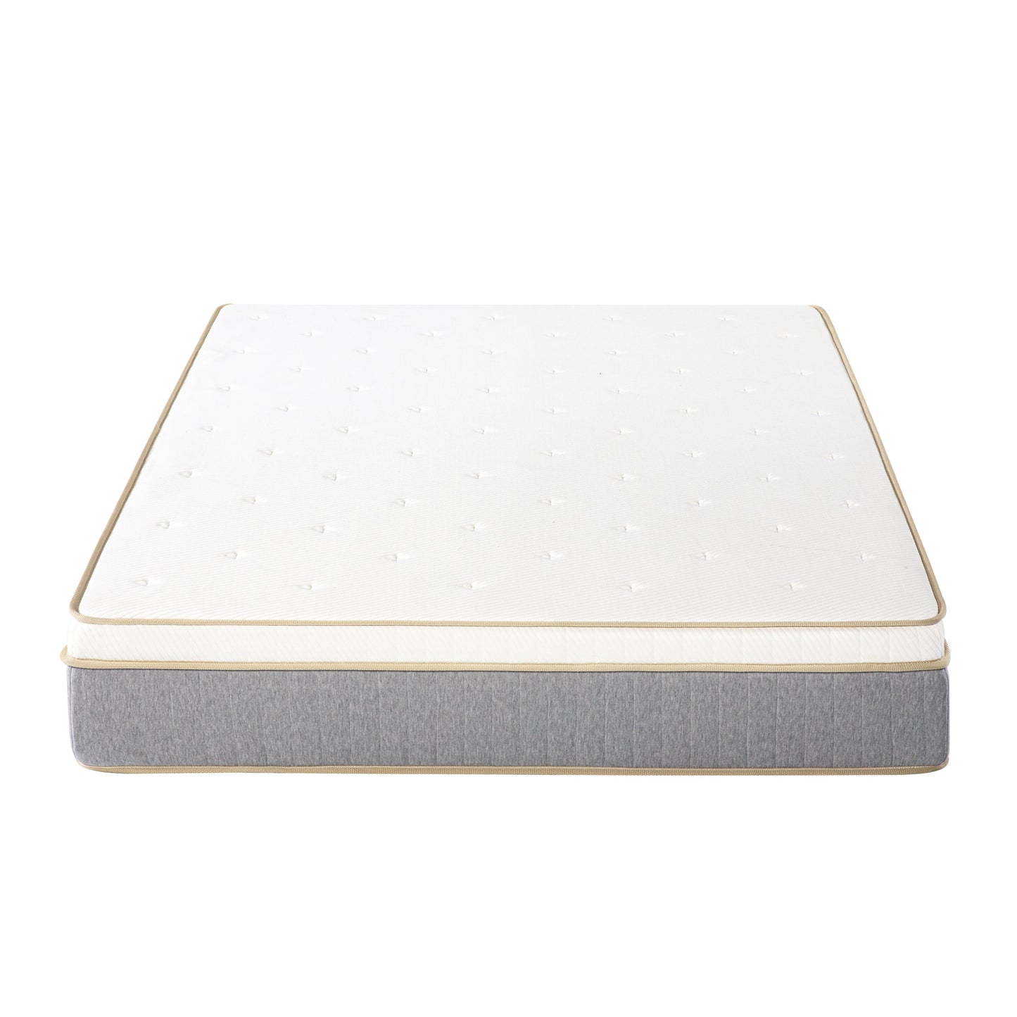 LAGOM Green Tea Cloud Top Hybrid Mattress, Made in USA : 10