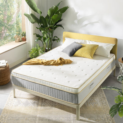 LAGOM Green Tea Cloud Top Hybrid Mattress, Made in USA : 12