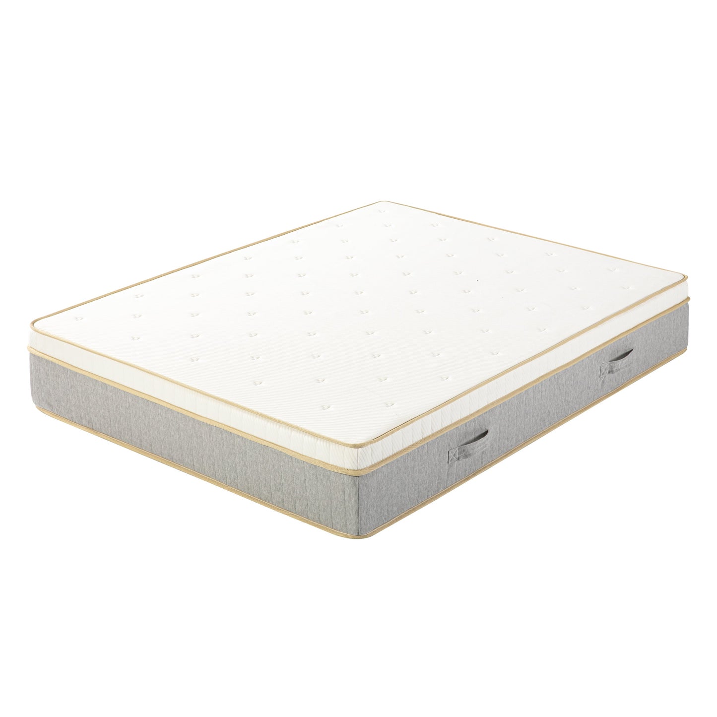 LAGOM Green Tea Cloud Top Hybrid Mattress, Made in USA : 12