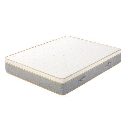 LAGOM Green Tea Cloud Top Hybrid Mattress, Made in USA : 12