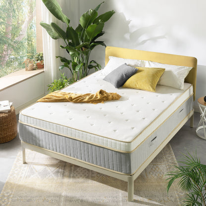 LAGOM Green Tea Cloud Top Hybrid Mattress, Made in USA : 14